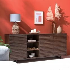 Studio Copenhagen Buffet Kirley III - Acacia massif - Acacia foncé -loftscape Boutique 1000218057 210420 08100100002 MOOD DETAILS P000000001000218057 mood