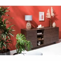 Studio Copenhagen Buffet Kirley III - Acacia massif - Acacia foncé -loftscape Boutique 1000218057 210420 08100300004 MOOD DETAILS P000000001000218057 mood