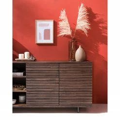 Studio Copenhagen Buffet Kirley III - Acacia massif - Acacia foncé -loftscape Boutique 1000218057 210420 08100400006 DETAILS P000000001000218057