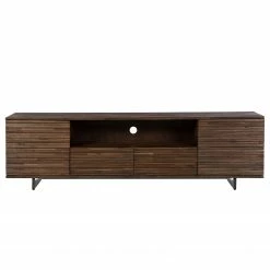 Studio Copenhagen Meuble TV Kirley - Acacia massif - Acacia foncé -loftscape Boutique 1000218058 210909 14294900002 DETAILS P000000001000218058