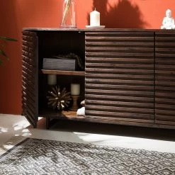 Studio Copenhagen Buffet Kirley I - Acacia massif - Acacia foncé -loftscape Boutique 1000218062 210608 14180000015 DETAILS P000000001000218062