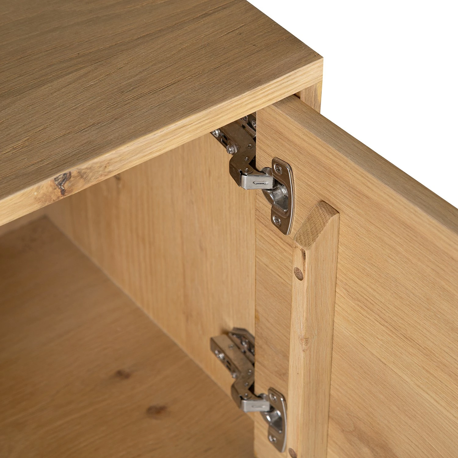 Studio Copenhagen Meuble TV Flox I - Placage en bois véritable / Métal -Chêne / Noir 12 Studio Copenhagen Meuble TV Flox I - Placage en bois véritable / Métal -Chêne / Noir – Image 10