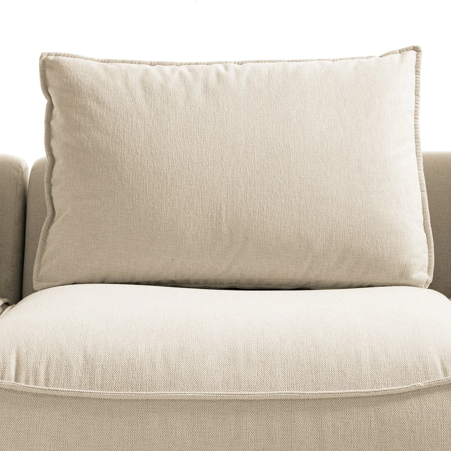 Studio Copenhagen Canapé d’angle Buckley II - Tissu Saia: Beige - Méridienne courte à gauche (vue de face) 17 Studio Copenhagen Canapé d’angle Buckley II - Tissu Saia: Beige - Méridienne courte à gauche (vue de face) – Image 15