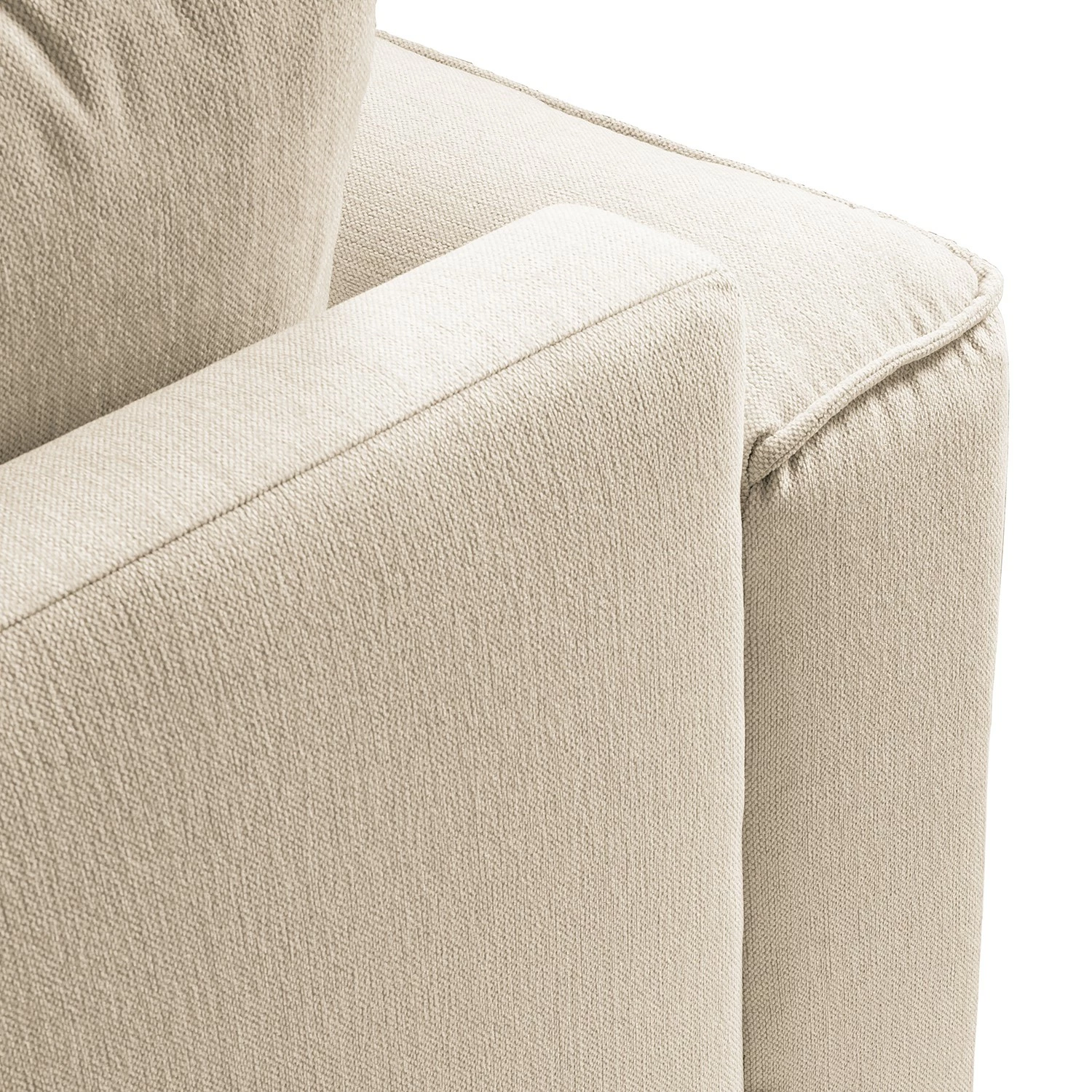 Studio Copenhagen Canapé d’angle Buckley II - Tissu Saia: Beige - Méridienne courte à gauche (vue de face) 21 Studio Copenhagen Canapé d’angle Buckley II - Tissu Saia: Beige - Méridienne courte à gauche (vue de face) – Image 19