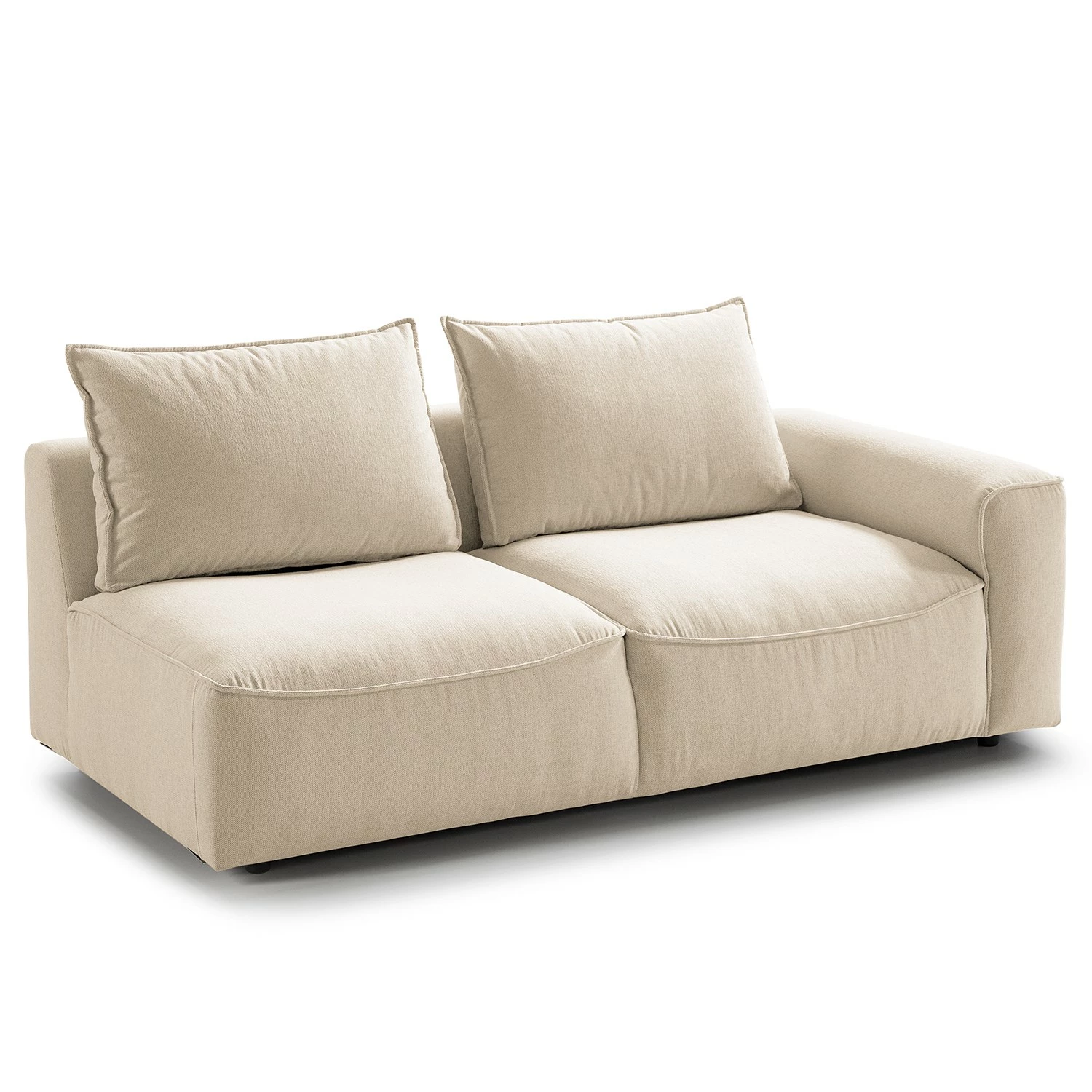 Studio Copenhagen Canapé d’angle Buckley II - Tissu Saia: Beige - Méridienne courte à gauche (vue de face) 22 Studio Copenhagen Canapé d’angle Buckley II - Tissu Saia: Beige - Méridienne courte à gauche (vue de face) – Image 20