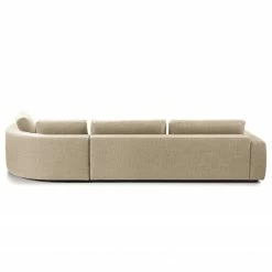 Studio Copenhagen Canapé d’angle Willows II - Tissu Amila: Beige - Méridienne longue à droite (vue de face) -loftscape Boutique 1000218193 201215 18325600129 DETAILS P000000001000218193