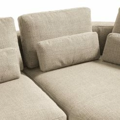 Studio Copenhagen Canapé d’angle Willows II - Tissu Amila: Beige - Méridienne longue à droite (vue de face) -loftscape Boutique 1000218193 201215 18325600133 DETAILS P000000001000218193