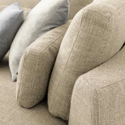 Studio Copenhagen Canapé d’angle Willows II - Tissu Amila: Beige - Méridienne longue à droite (vue de face) -loftscape Boutique 1000218193 210119 16175500453 DETAILS P000000001000218193