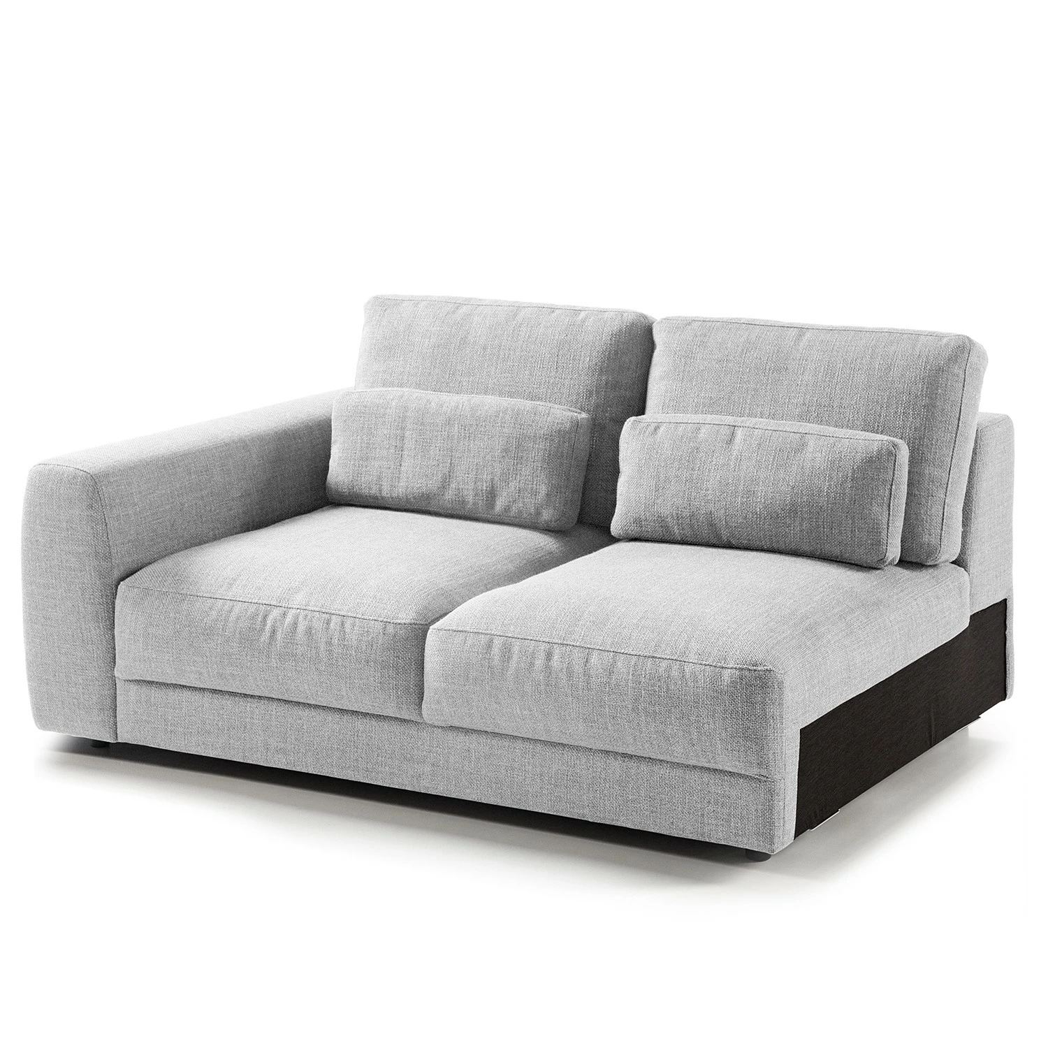 Studio Copenhagen Canapé d’angle Willows III - Tissu Amila: Gris clair - Méridienne courte à droite (vue de face) 21 Studio Copenhagen Canapé d’angle Willows III - Tissu Amila: Gris clair - Méridienne courte à droite (vue de face) – Image 19