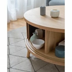 Mørteens Table basse Hanck - Partiellement en chêne massif -loftscape Boutique 1000218266 210322 08341000006 DETAILS P000000001000218266