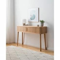 Mørteens Console Hanck - Partiellement en chêne massif -loftscape Boutique 1000218267 210322 10195100002 MOOD DETAILS P000000001000218267 mood