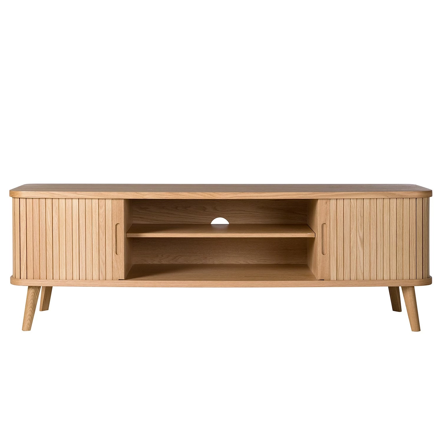 Mørteens Meuble TV Hanck - Partiellement en chêne massif 7 Mørteens Meuble TV Hanck - Partiellement en chêne massif – Image 5