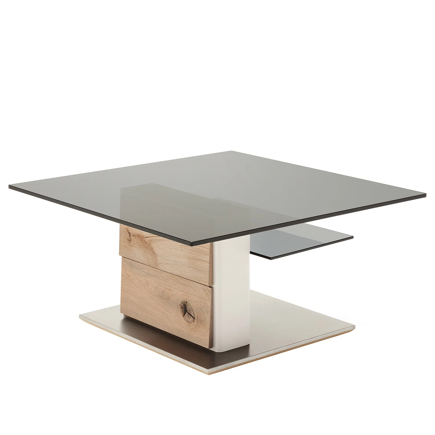 GWINNER Table basse Misano - Blanc / Chêne sauvage 3 GWINNER Table basse Misano - Blanc / Chêne sauvage