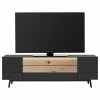 GWINNER Meuble TV Misano - Placage en bois véritable - Gris Sahara / Planches de chêne - Anthracite / Chêne sauvage - Avec éclairage 1 GWINNER Meuble TV Misano - Placage en bois véritable - Gris Sahara / Planches de chêne - Anthracite / Chêne sauvage - Avec éclairage -loftscape Boutique 1000218345 200828 11294300226 IMAGE P000000001000218345
