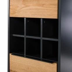 Red Living Armoire Barview II - Placage en chêne - Chêne / Anthracite -loftscape Boutique 1000218359 210325 11334900017 DETAILS P000000001000218359