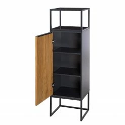 Red Living Armoire Barview I - Placage en chêne - Chêne / Anthracite -loftscape Boutique 1000218361 210325 08232600003 DETAILS P000000001000218361