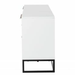 Fredriks Meuble TV White Hall I - Blanc mat / Noir -loftscape Boutique 1000218366 210311 10575200003 DETAILS P000000001000218366