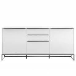 Fredriks Buffet White Hall II - Blanc mat / Noir -loftscape Boutique 1000218367 201203 14340600006 DETAILS P000000001000218367