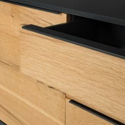 Red Living Buffet Barview I - Placage en chêne - Chêne / Anthracite -loftscape Boutique 1000218372 210420 14110700008 DETAILS P000000001000218372