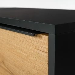 Red Living Buffet Barview I - Placage en chêne - Chêne / Anthracite -loftscape Boutique 1000218372 210420 14111200011 DETAILS P000000001000218372