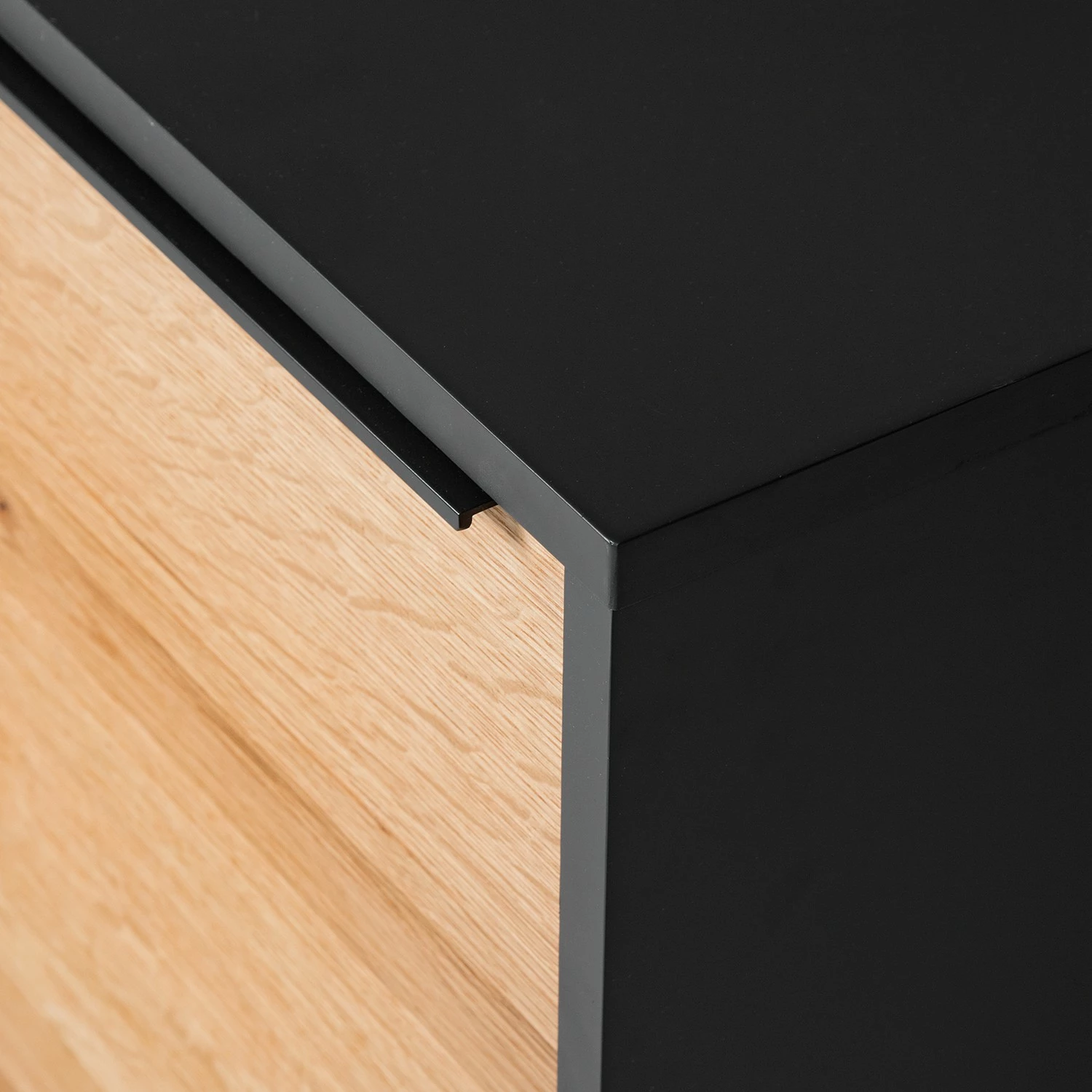 Red Living Buffet Barview II - Placage en chêne - Chêne / Anthracite 22 Red Living Buffet Barview II - Placage en chêne - Chêne / Anthracite – Image 20