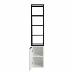 Fredriks Étagère White Hall - Blanc mat / Noir -loftscape Boutique 1000218374 210121 14233000002 DETAILS P000000001000218374