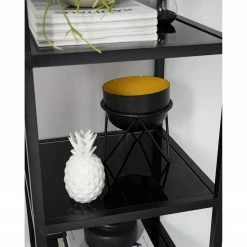 Fredriks Étagère White Hall - Blanc mat / Noir -loftscape Boutique 1000218374 210316 08014800003 DETAILS P000000001000218374