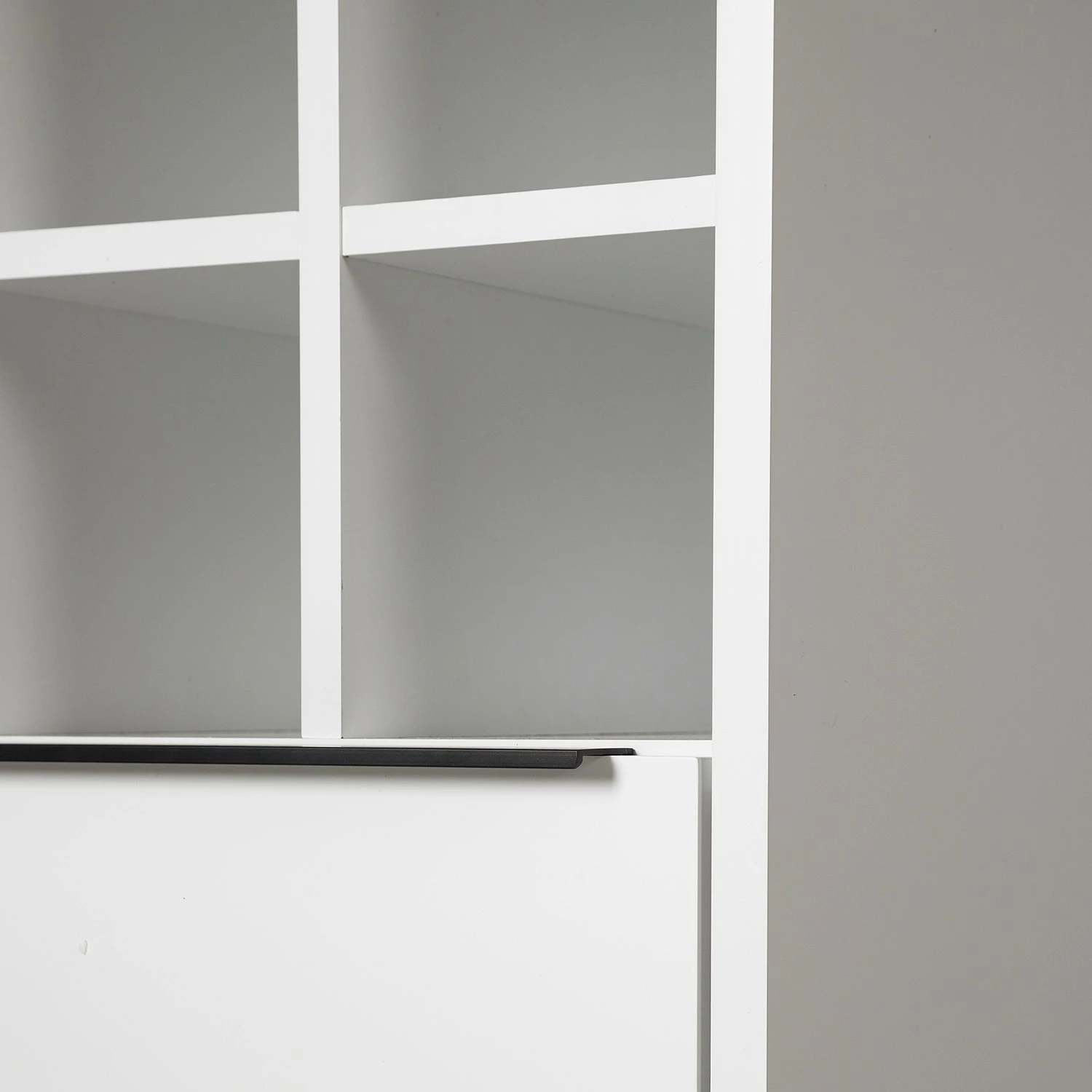 Fredriks Armoire White Hall II - Blanc mat / Noir 12 Fredriks Armoire White Hall II - Blanc mat / Noir – Image 11