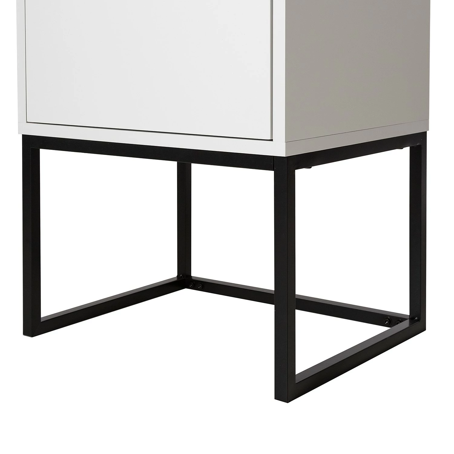Fredriks Armoire White Hall II - Blanc mat / Noir 15 Fredriks Armoire White Hall II - Blanc mat / Noir – Image 14