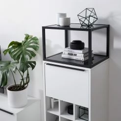 Fredriks Armoire White Hall II - Blanc mat / Noir 33 Fredriks Armoire White Hall II - Blanc mat / Noir -loftscape Boutique 1000218376 210316 08061800020 DETAILS P000000001000218376