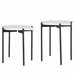 Red Living Bouts de canapé Morand (lot de 2) - Blanc 16 Red Living Bouts de canapé Morand (lot de 2) - Blanc -loftscape Boutique 1000218396 210913 10205300008 DETAILS P000000001000218396