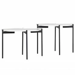 Red Living Bouts de canapé Morand (lot de 2) - Blanc 17 Red Living Bouts de canapé Morand (lot de 2) - Blanc -loftscape Boutique 1000218396 210913 10205300009 DETAILS P000000001000218396