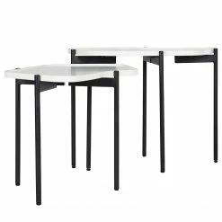 Red Living Bouts de canapé Morand (lot de 2) - Blanc 18 Red Living Bouts de canapé Morand (lot de 2) - Blanc -loftscape Boutique 1000218396 210913 10205300010 DETAILS P000000001000218396