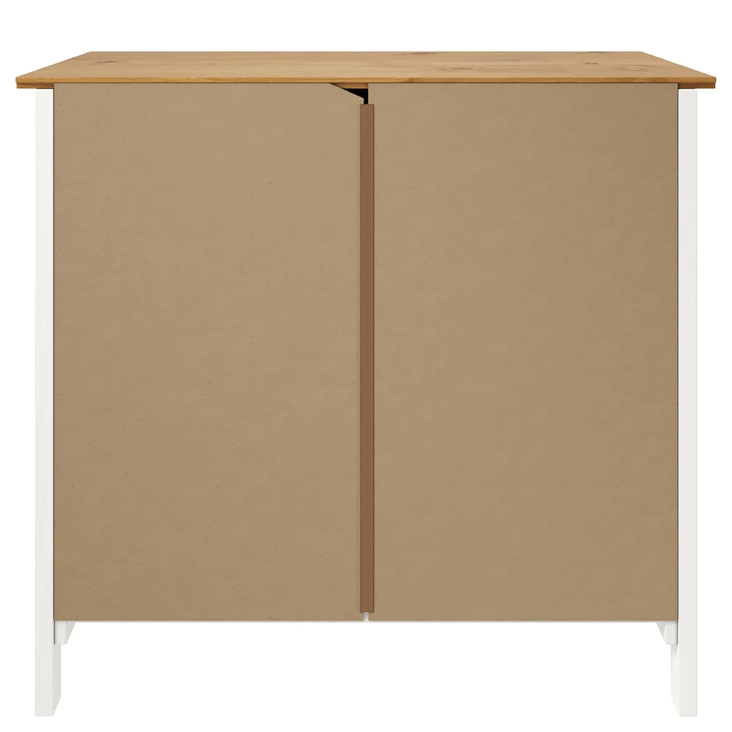 Maison Belfort Commode Rivery III - Pin massif - Blanc 7 Maison Belfort Commode Rivery III - Pin massif - Blanc – Image 5