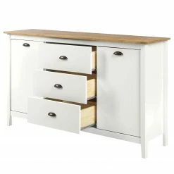 Maison Belfort Buffet Rivery III - Pin massif - Blanc 14 Maison Belfort Buffet Rivery III - Pin massif - Blanc -loftscape Boutique 1000218442 220407 030 DETAILS P000000001000218442