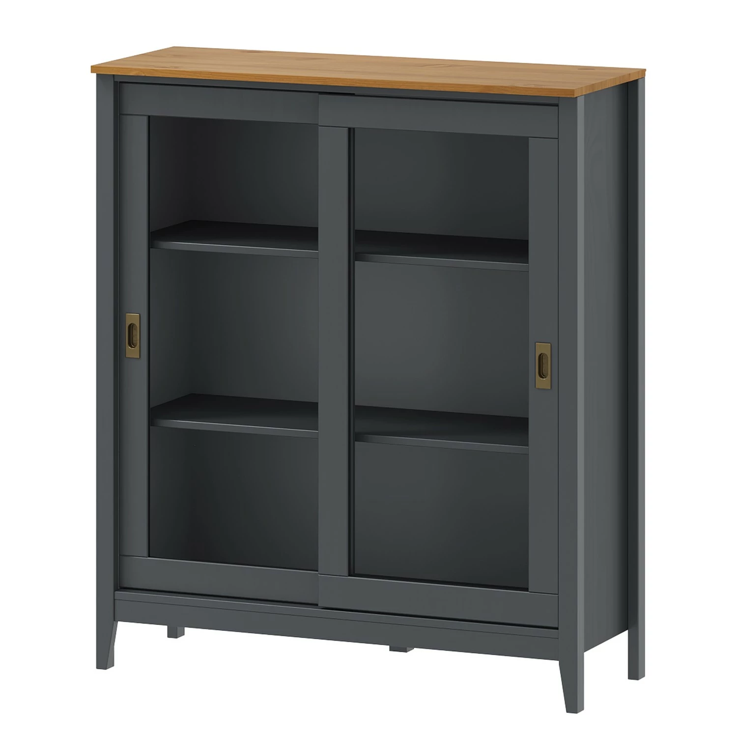 Maison Belfort Buffet Rivery IV - Pin massif - Anthracite 3 Maison Belfort Buffet Rivery IV - Pin massif - Anthracite