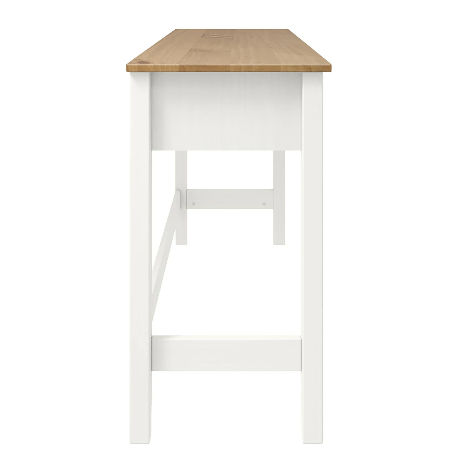 Maison Belfort Console Rivery - Pin massif - Blanc 6 Maison Belfort Console Rivery - Pin massif - Blanc – Image 4
