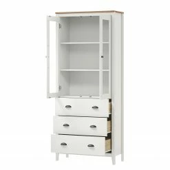 Maison Belfort Vitrine Rivery II - Pin massif - Blanc -loftscape Boutique 1000218470 210128 06223500183 DETAILS P000000001000218470