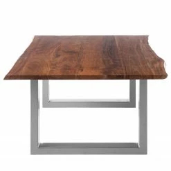 Ars Natura Table basse Kapra - Acacia massif /Métal - Acacia - Largeur : 120 cm -loftscape Boutique 1000218571 200708 14305900023 DETAILS P000000001000218571