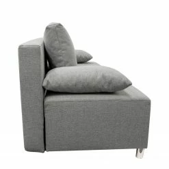 Fredriks Canapé convertible Pahala - Tissu - Gris lumineux -loftscape Boutique 1000218605 210202 11572100003 DETAILS P000000001000218605