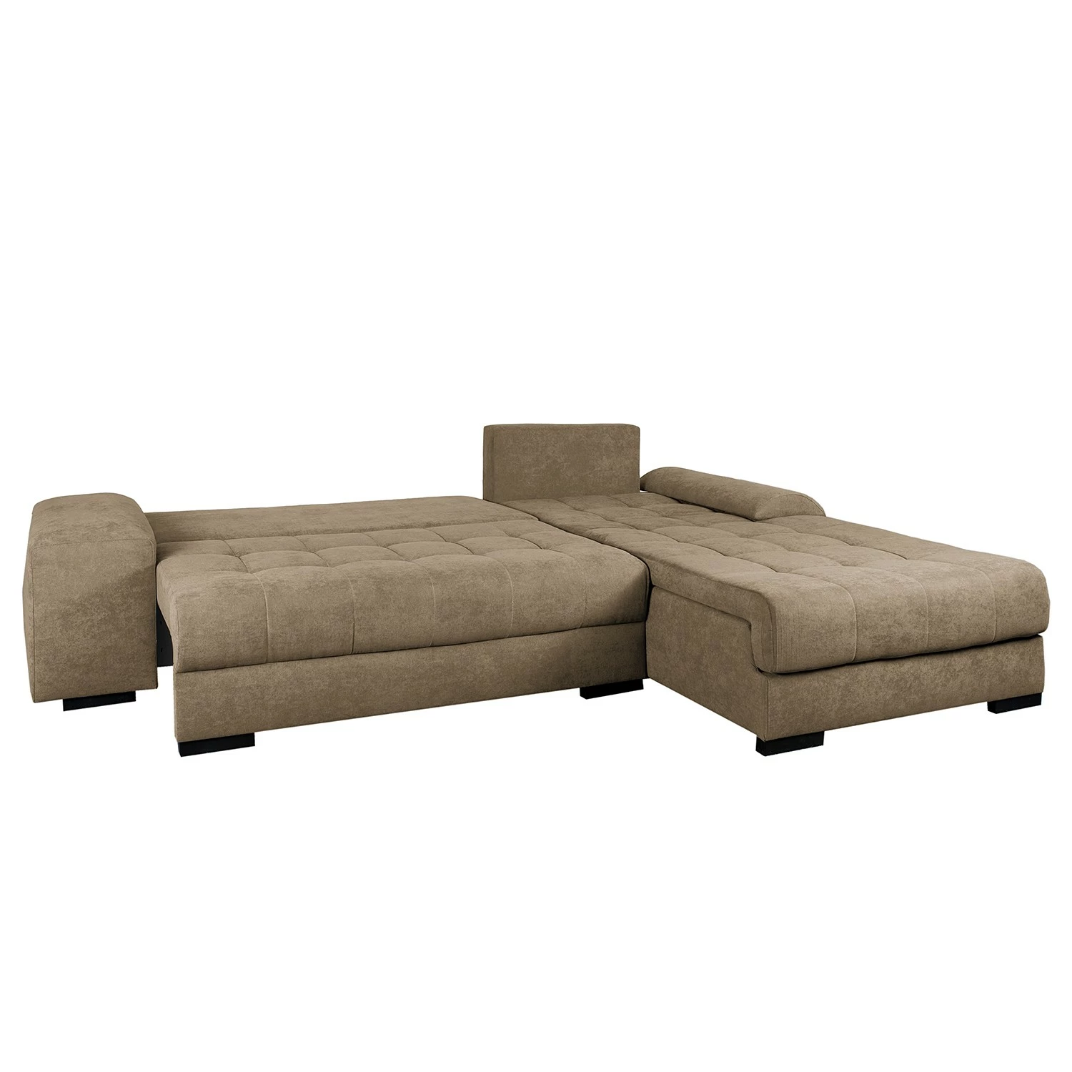 Fredriks Canapé d’angle Powick II - Tissu - Cappuccino 5 Fredriks Canapé d’angle Powick II - Tissu - Cappuccino – Image 3