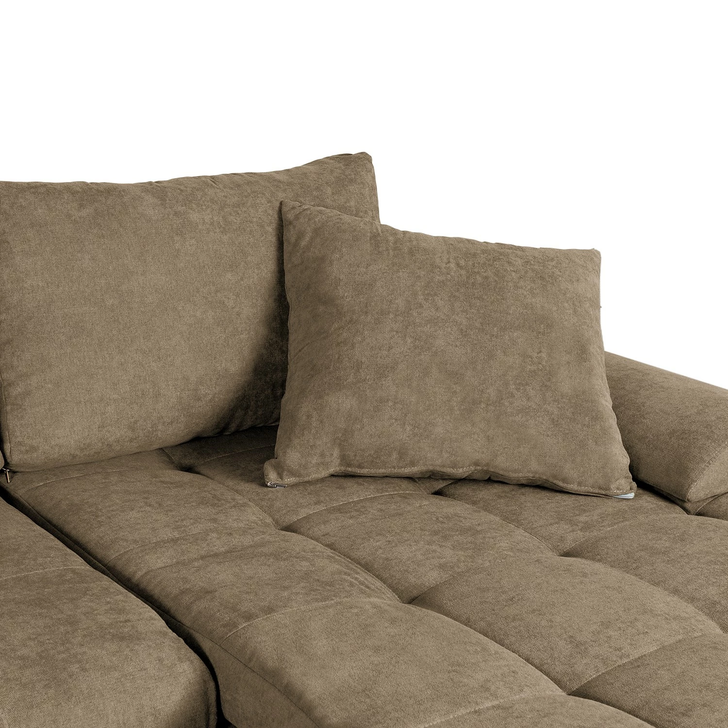 Fredriks Canapé d’angle Powick II - Tissu - Cappuccino 7 Fredriks Canapé d’angle Powick II - Tissu - Cappuccino – Image 5