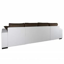 Fredriks Canapé panoramique Bardwell - Similicuir, tissu - Marron / Blanc -loftscape Boutique 1000218701 210202 11591500209 DETAILS P000000001000218701