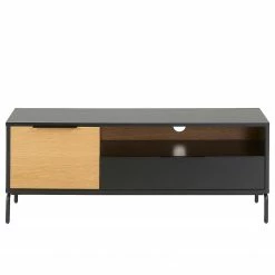 Norrwood Meuble TV Ceduna I - Noir mat / Chêne 9 Norrwood Meuble TV Ceduna I - Noir mat / Chêne -loftscape Boutique 1000218731 200713 10103300002 DETAILS P000000001000218731