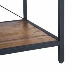 Ars manufacti Étagère Grasby I - Pin recyclé / Métal - Pin foncé / Noir -loftscape Boutique 1000219219 220303 055 DETAILS P000000001000219219