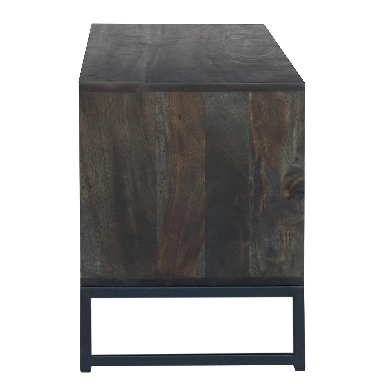 Jack & Alice Meuble TV Loga - Acacia massif / Fer - Acacia Gris 5 Jack & Alice Meuble TV Loga - Acacia massif / Fer - Acacia Gris – Image 3