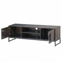 Jack & Alice Meuble TV Loga - Acacia massif / Fer - Acacia Gris 11 Jack & Alice Meuble TV Loga - Acacia massif / Fer - Acacia Gris -loftscape Boutique 1000219277 210303 09483200016 DETAILS P000000001000219277