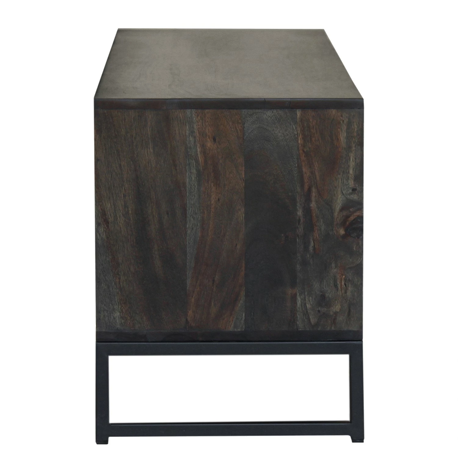 Jack & Alice Meuble TV Loga - Acacia massif / Fer - Acacia Gris 8 Jack & Alice Meuble TV Loga - Acacia massif / Fer - Acacia Gris – Image 6