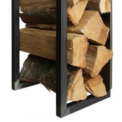 Red Living Rangement pour bois de chauffage Huntley - Métal - Noir vintage -loftscape Boutique 1000219504 200724 06293600056 DETAILS P000000001000219504