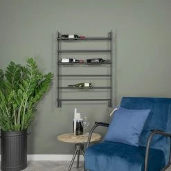 Loftscape Étagère à vin Custer - Métal - Noir -loftscape Boutique 1000219551 200724 06295500236 MOOD DETAILS P000000001000219551 mood